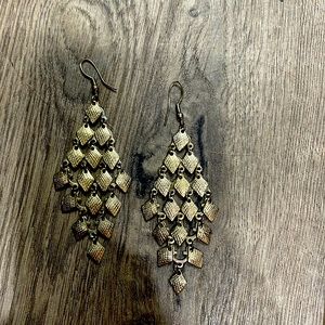 Long dangle earrings